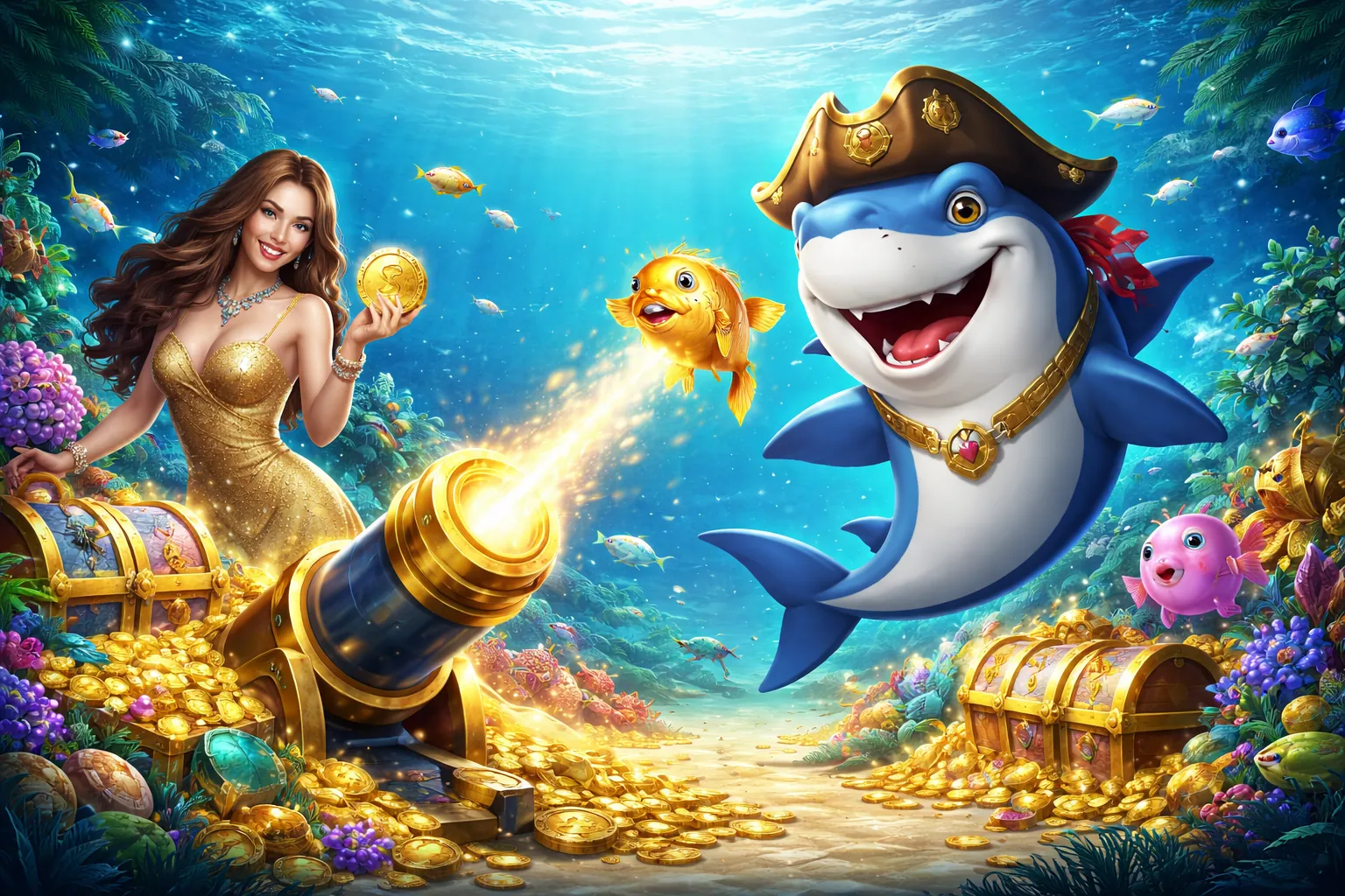 Thế giới bắn cá sống động tại Kubet